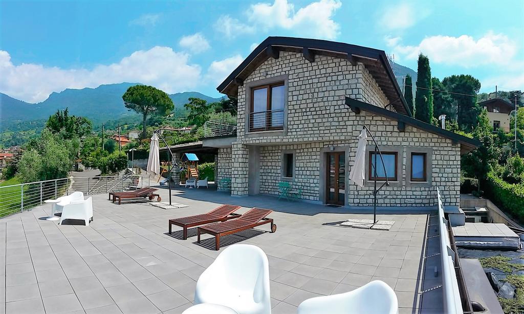 Vela Di Soleville Camere Con E Senza Vista Lago Con Ristorante & Pizzeria Sale Marasino Exterior foto
